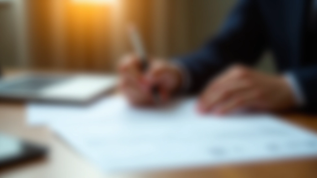 Business agreement being signed